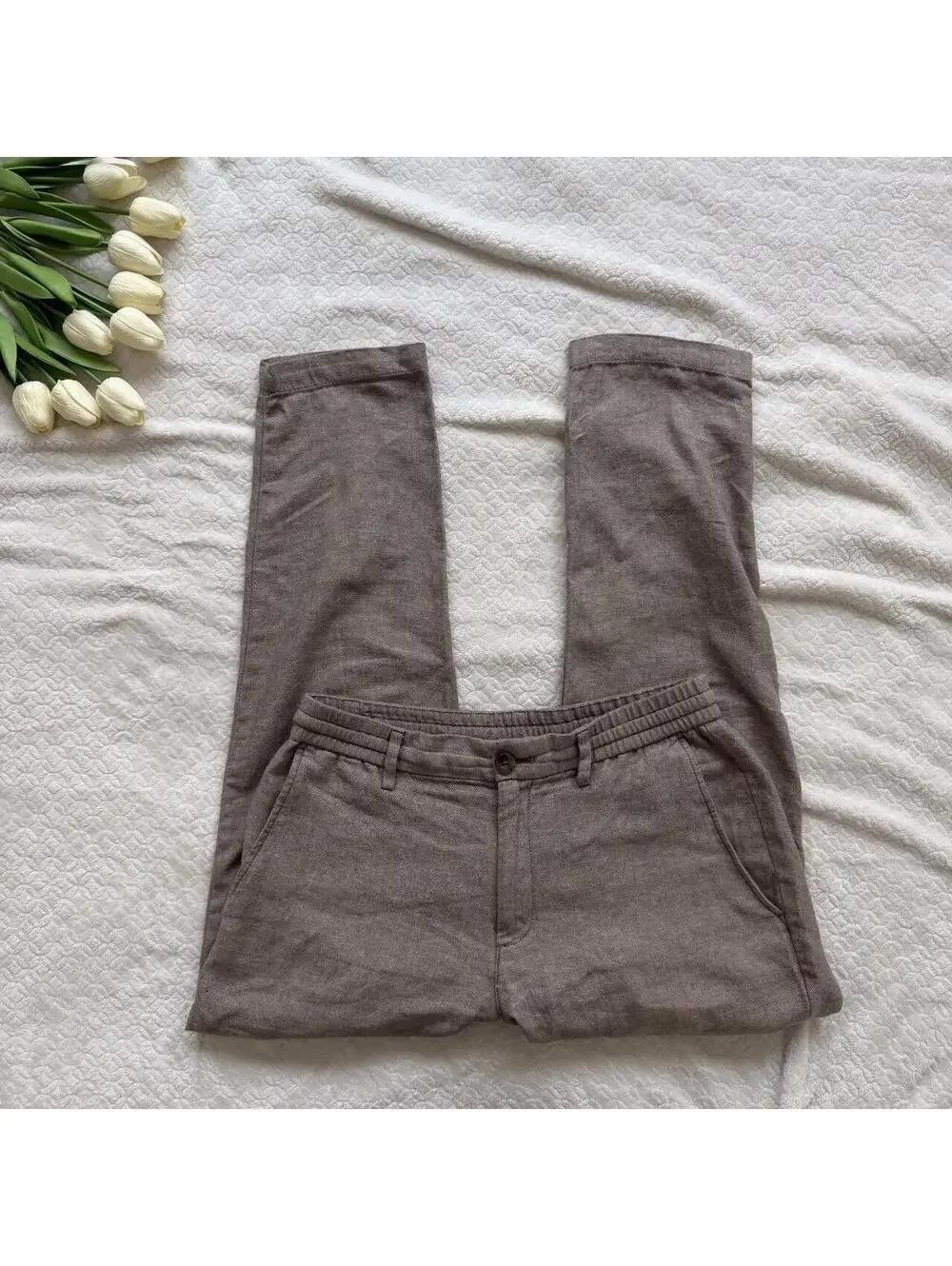 Banana Republic linen blend pant